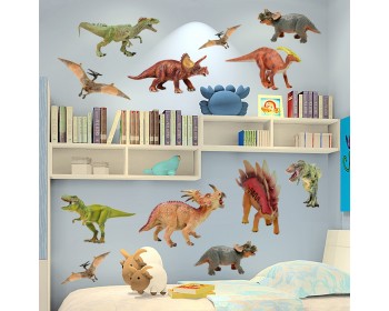 Jurassic World: Various Dinosaurs Wall Sticker